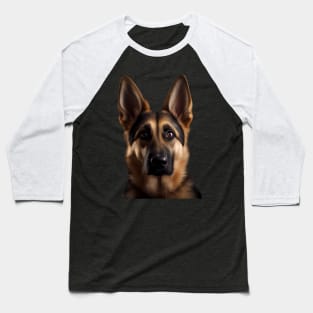 Cute German Shepherd - Look Into My Eyes 3 Baseball T-Shirt